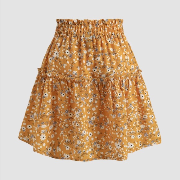 Cottagecore Cute Ditsy Floral Tank Top & Skirt Set - Picture 6 of 11